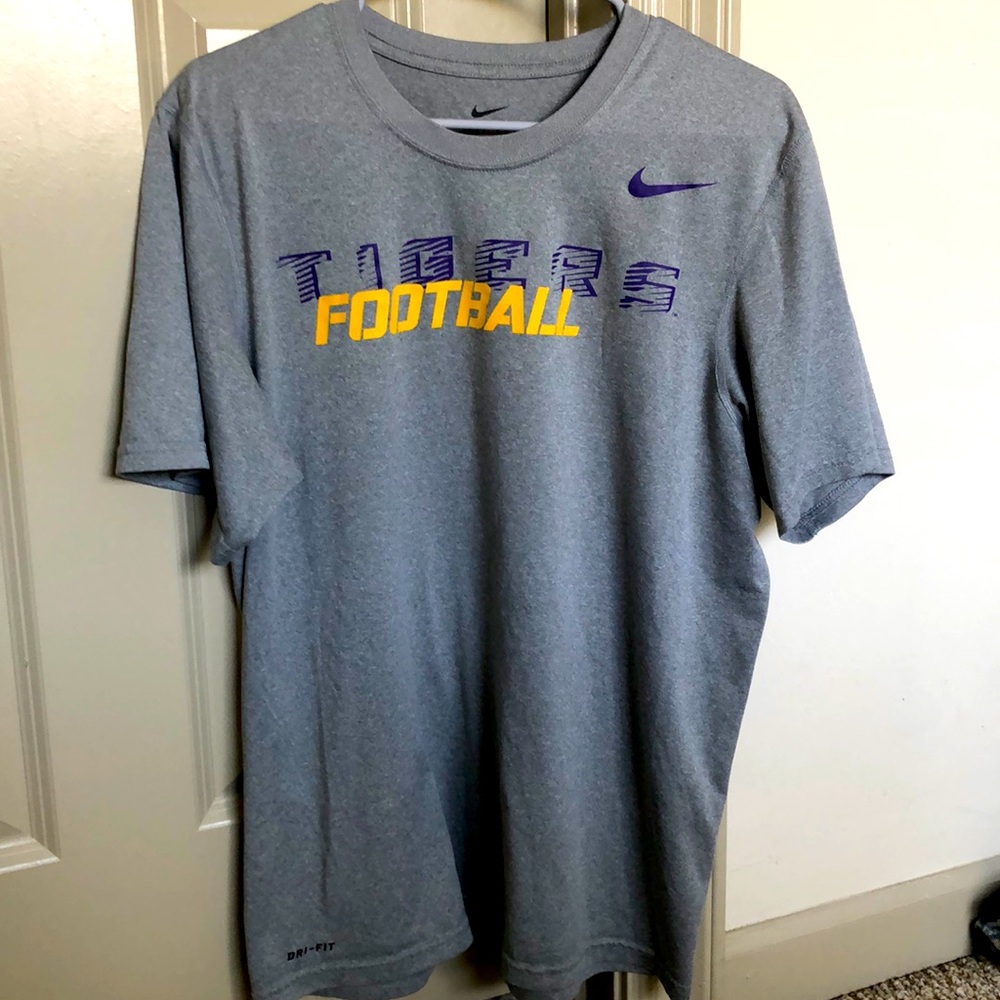 NIKE LSU Tigers Football Dri-Fit